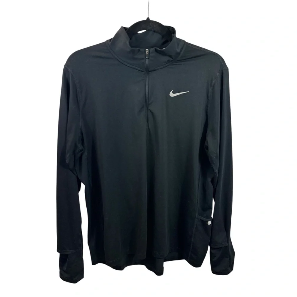 Nike Running Element Men's Dri-FIT 1/2-Zip‎ Top Size Large